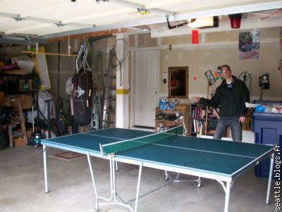 el garraje (private joke) table de ping pong, pounchingball...