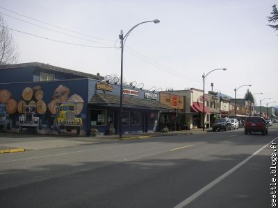la rue principale de Snoqualmie